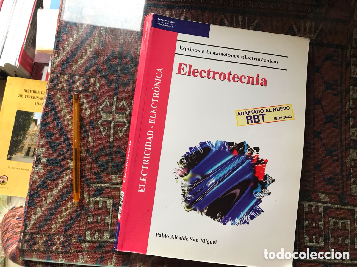 Libros de segunda mano: Electrotecnia. Adaptado al nuevo RBT. Pablo Alcalde San Miguel. Paraninfo