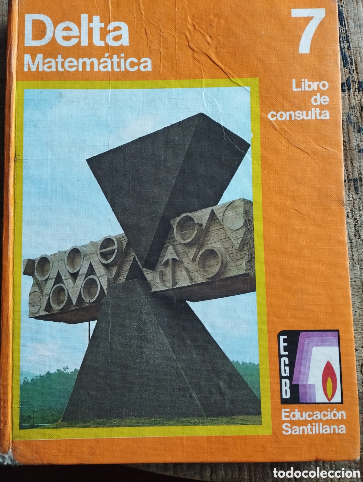 Libros de segunda mano: Libro de consulta 7&deg; E.G.B delta matem&aacute;tica - Foto 1