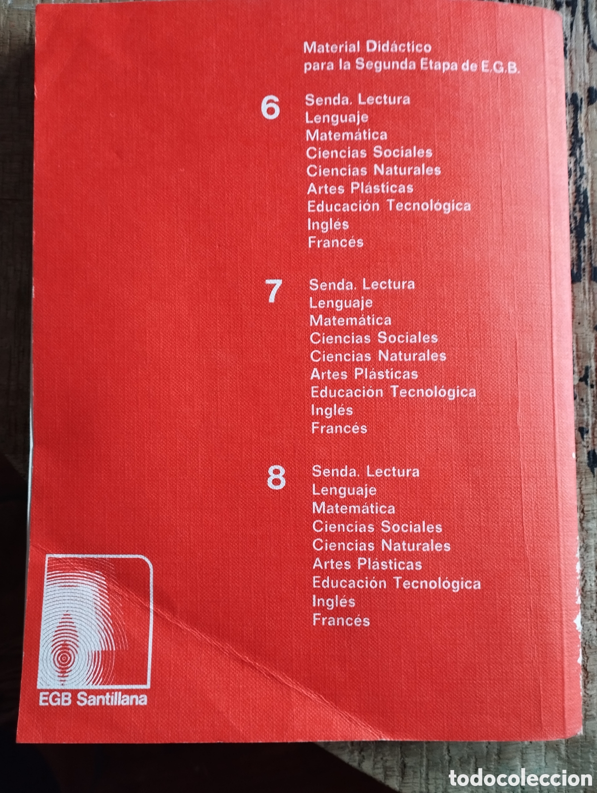 Libros de segunda mano: Libro de 8 de lenguaje EGB Santillana - Foto 8