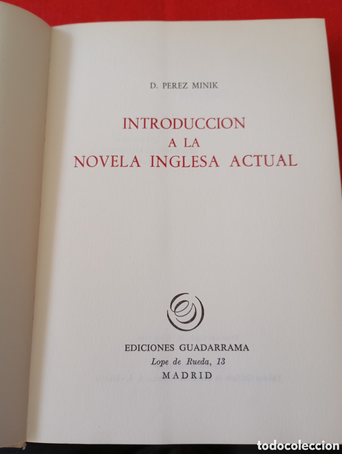 Libros de segunda mano: Introducci&oacute;n a la novela inglesa actual - Foto 3