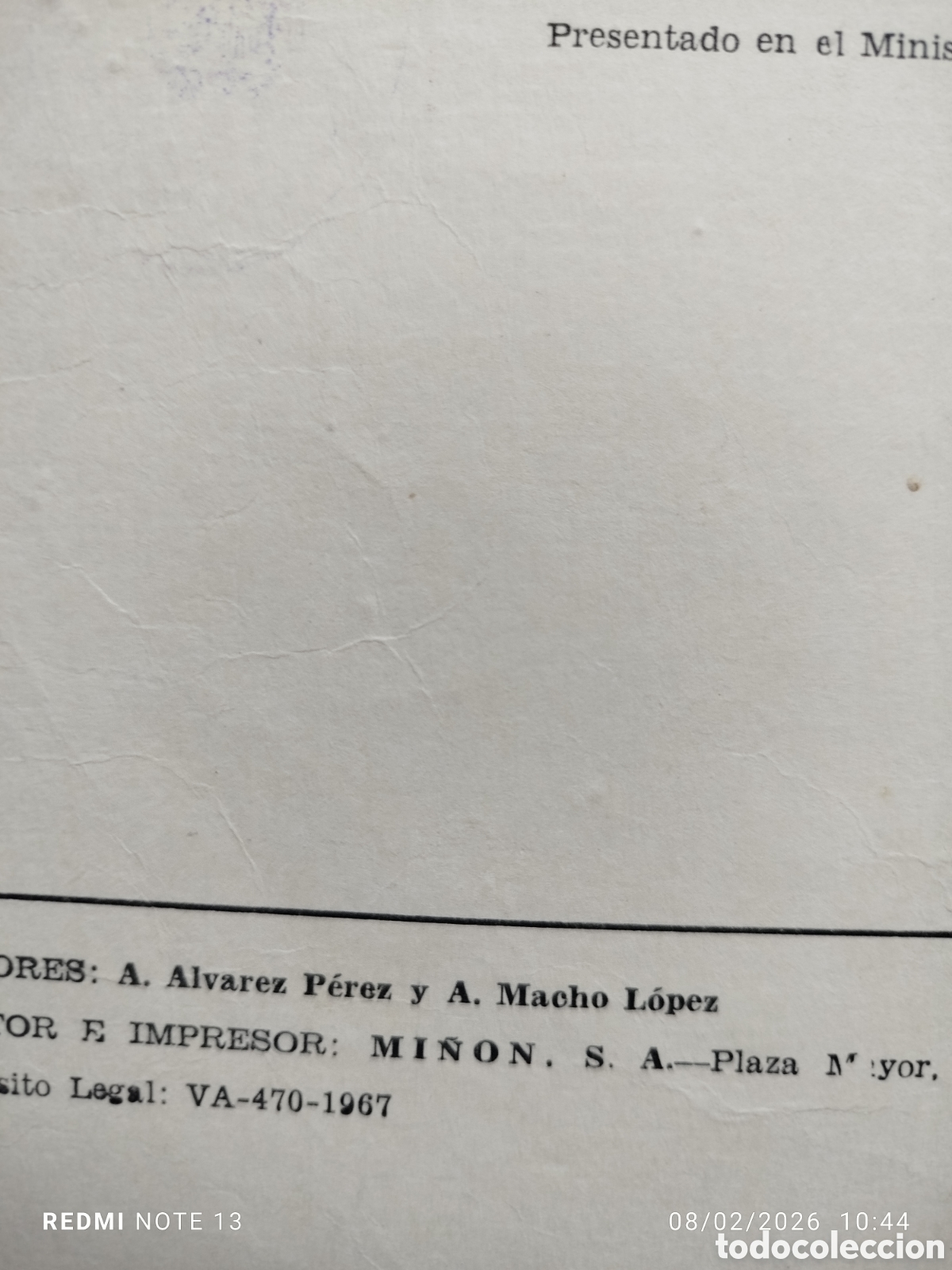 Libros de segunda mano: Libro escuela &Aacute;lvarez mi&ntilde;on matem&aacute;ticas 6 curso - Foto 3