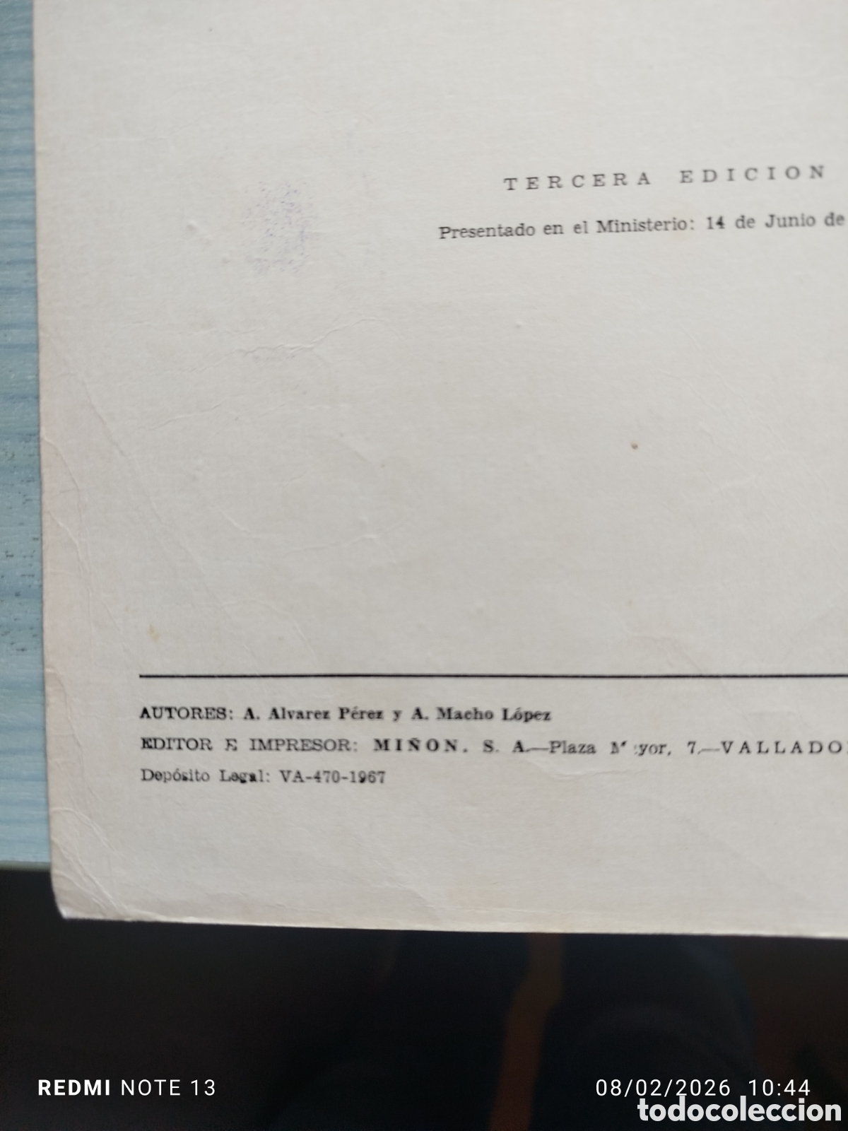 Libros de segunda mano: Libro escuela &Aacute;lvarez mi&ntilde;on matem&aacute;ticas 6 curso - Foto 4