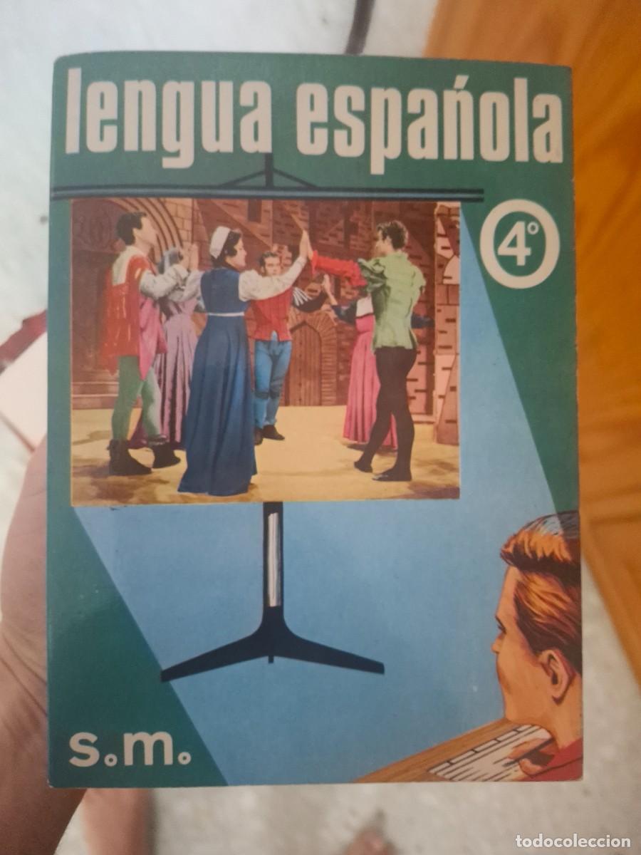 Libros de segunda mano: Antiguo libro Lengua Espa&ntilde;ola 4 Editorial SM Plan 1967 - Foto 1