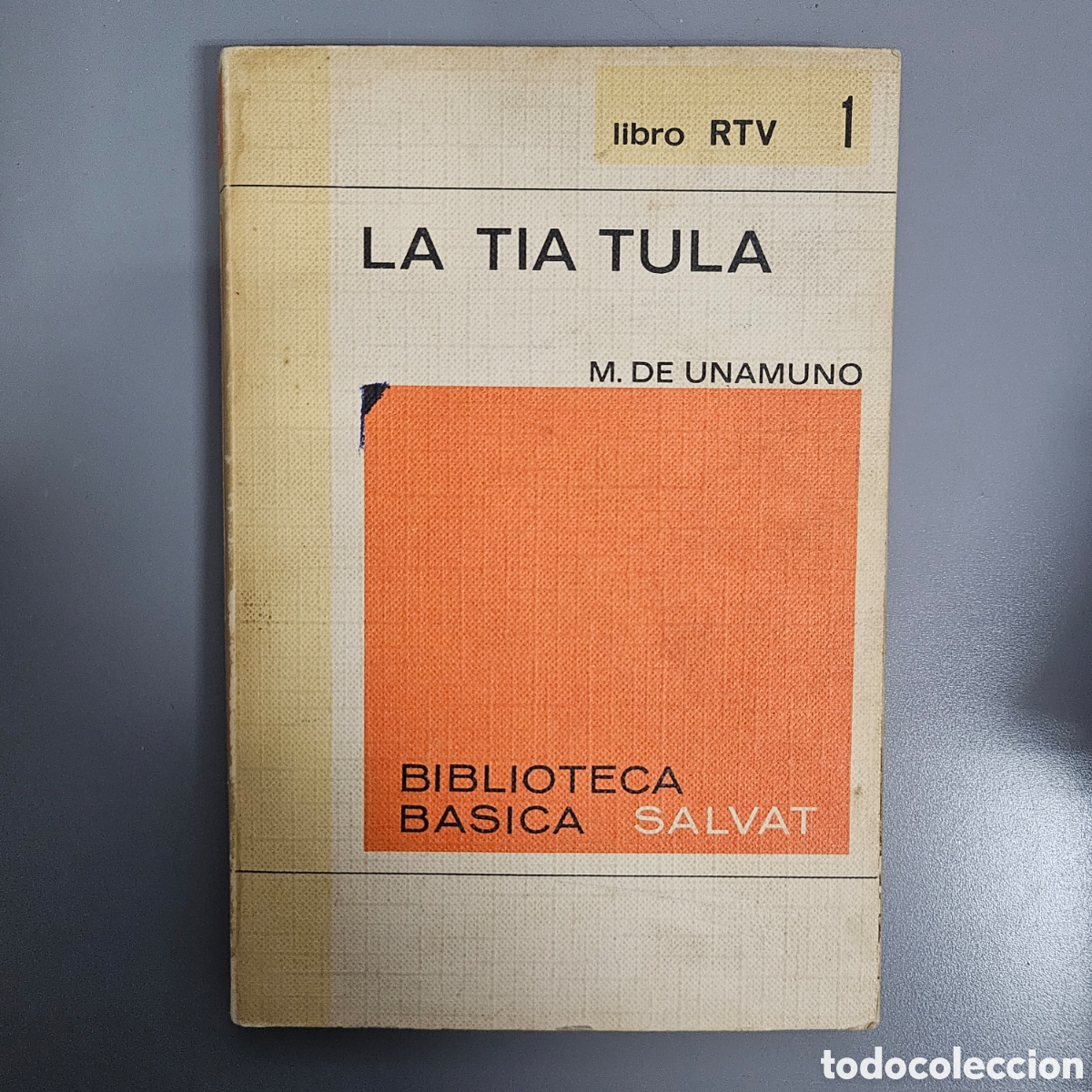 Libros de segunda mano: La t&iacute;a tula M. De Unamuno - Foto 1