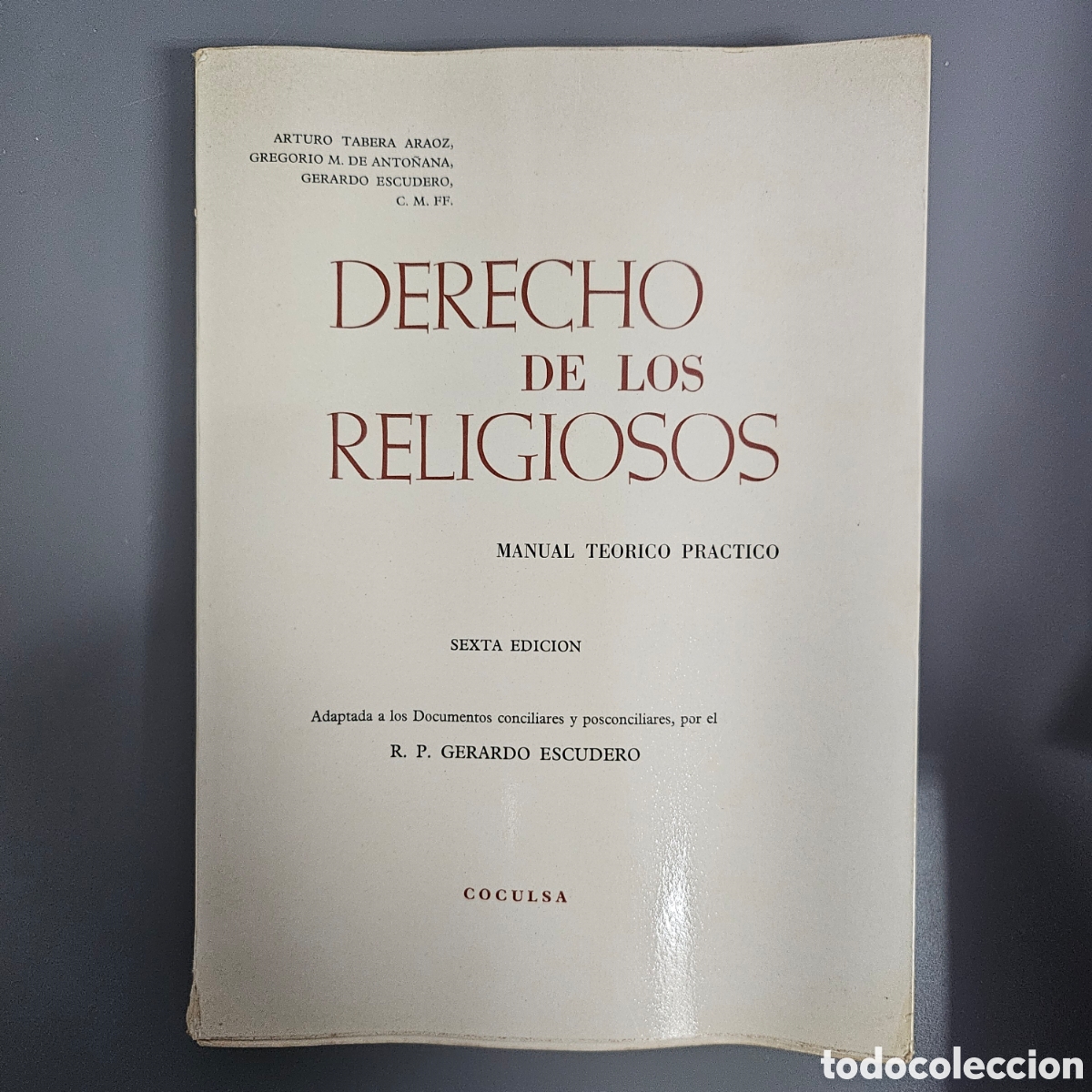 Libros de segunda mano: Derecho de los religiosos - Foto 1