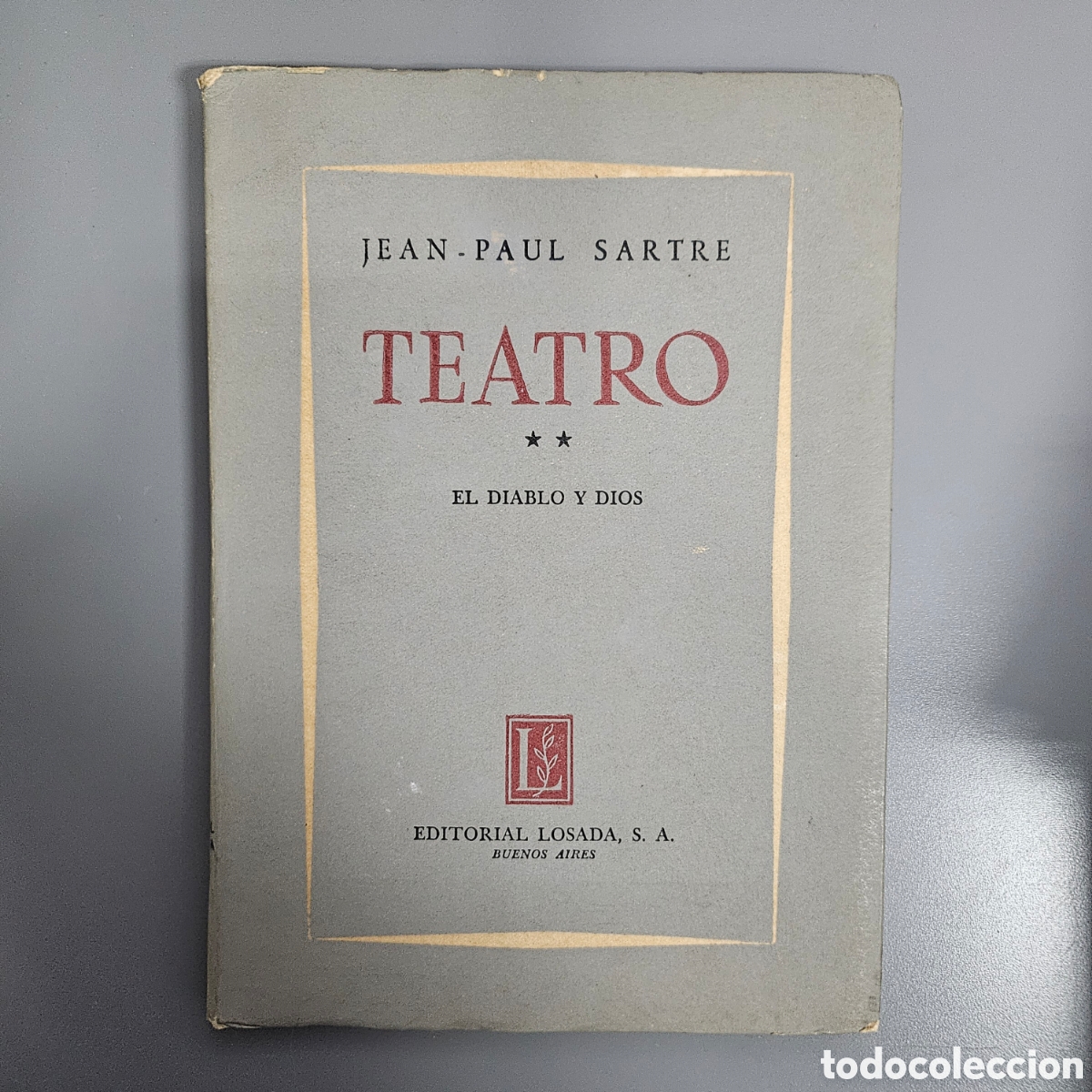Libros de segunda mano: Teatro Jean Paul Sartre - Foto 1
