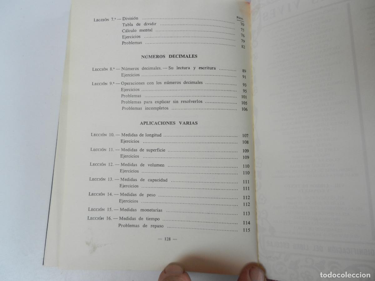 Libros de segunda mano: ARITM&Eacute;TICA - PRIMER GRADO - EDITORIAL LUIS VIVES 2007 - FACSIMIL. - Foto 7