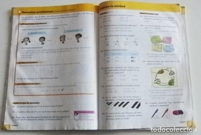 Libros de segunda mano: MATEM&Aacute;TICAS 3 - PRIMARIA - SM - LIBRO DE TEXTO - A&Ntilde;O 2012 - FORRADO CON PL&Aacute;STICO - Foto 2