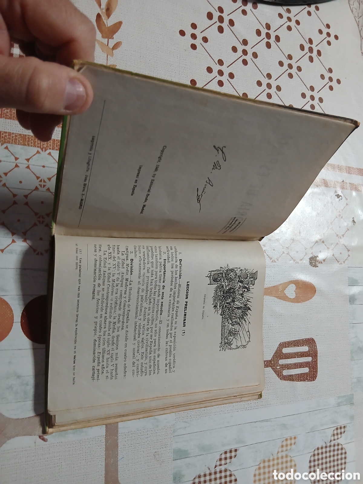 Libros de segunda mano: Libro Historia de Espa&ntilde;a -Ediciones Bru&ntilde;o 1.957- - Foto 5