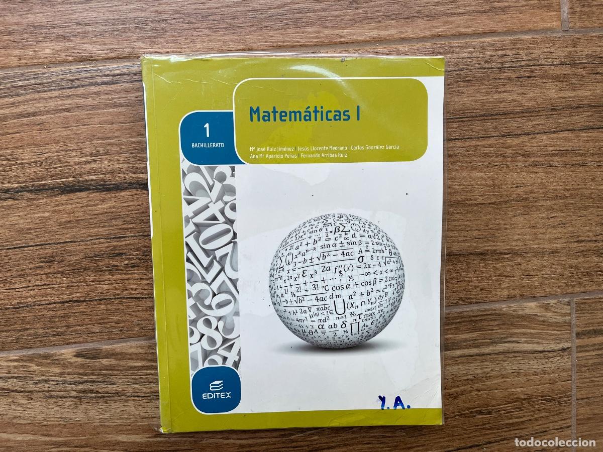 Libros de segunda mano: Matem&aacute;ticas I - 1&ordm; Bachillerato. EDITEX - Foto 1