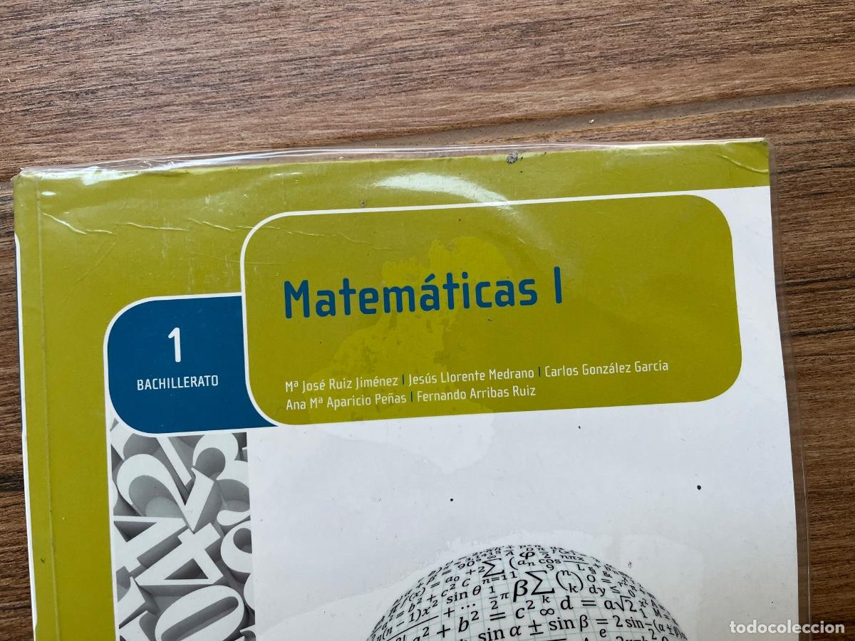 Libros de segunda mano: Matem&aacute;ticas I - 1&ordm; Bachillerato. EDITEX - Foto 2