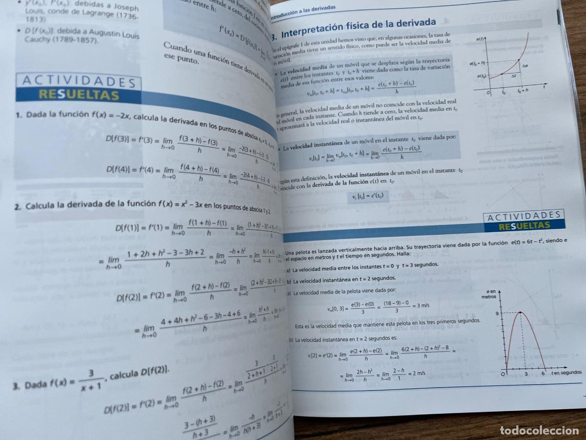 Libros de segunda mano: Matem&aacute;ticas I - 1&ordm; Bachillerato. EDITEX - Foto 7