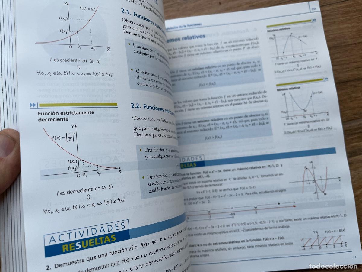 Libros de segunda mano: Matem&aacute;ticas I - 1&ordm; Bachillerato. EDITEX - Foto 8
