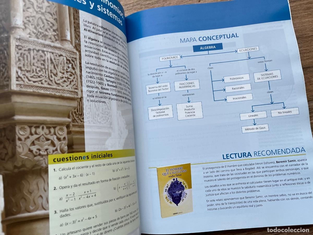 Libros de segunda mano: Matem&aacute;ticas I - 1&ordm; Bachillerato. EDITEX - Foto 9