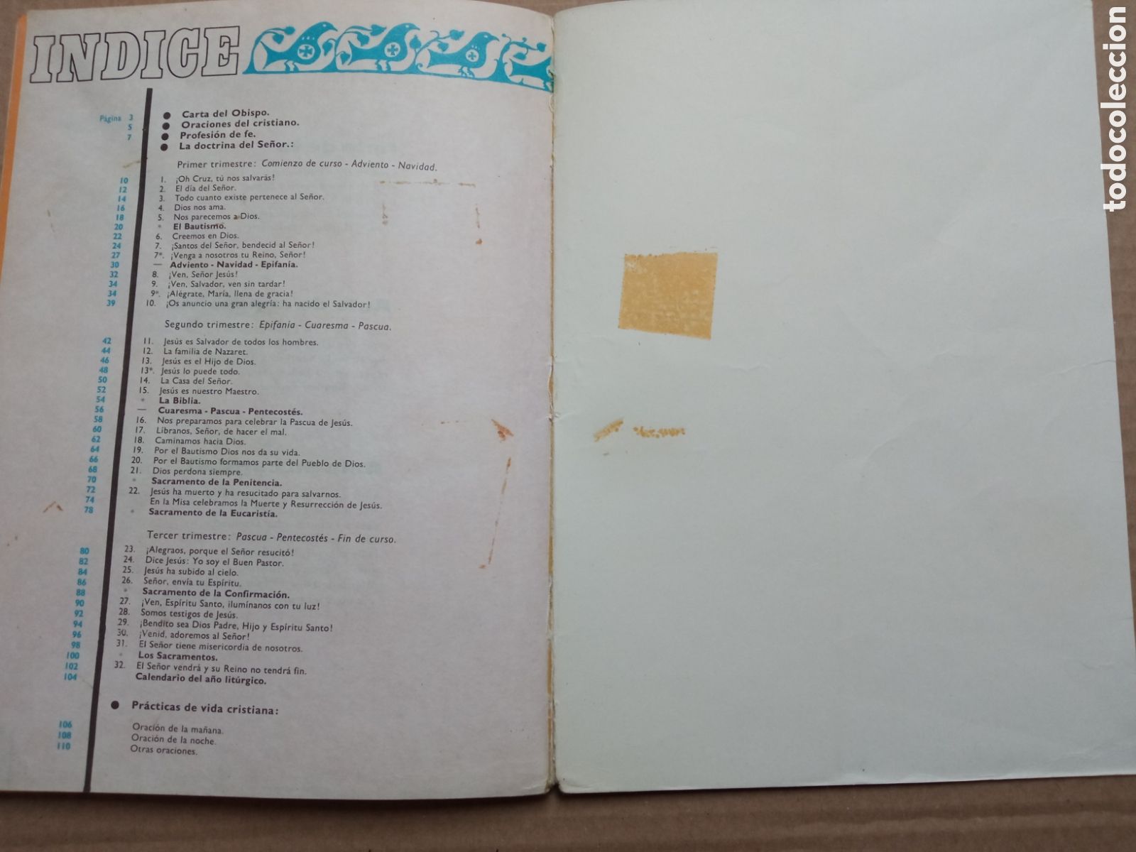Libros de segunda mano: Lote Catecismo escolar 3 y 6. - Foto 5