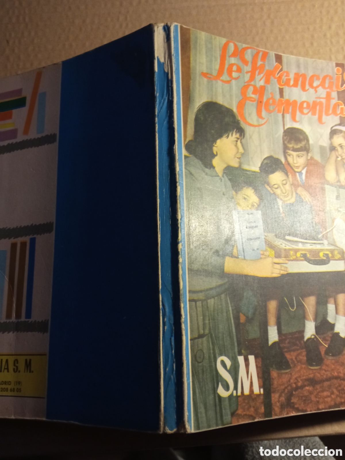 Libros de segunda mano: Le fran&ccedil;ais el&egrave;mentaire ediciones sm, 1967 - Foto 3