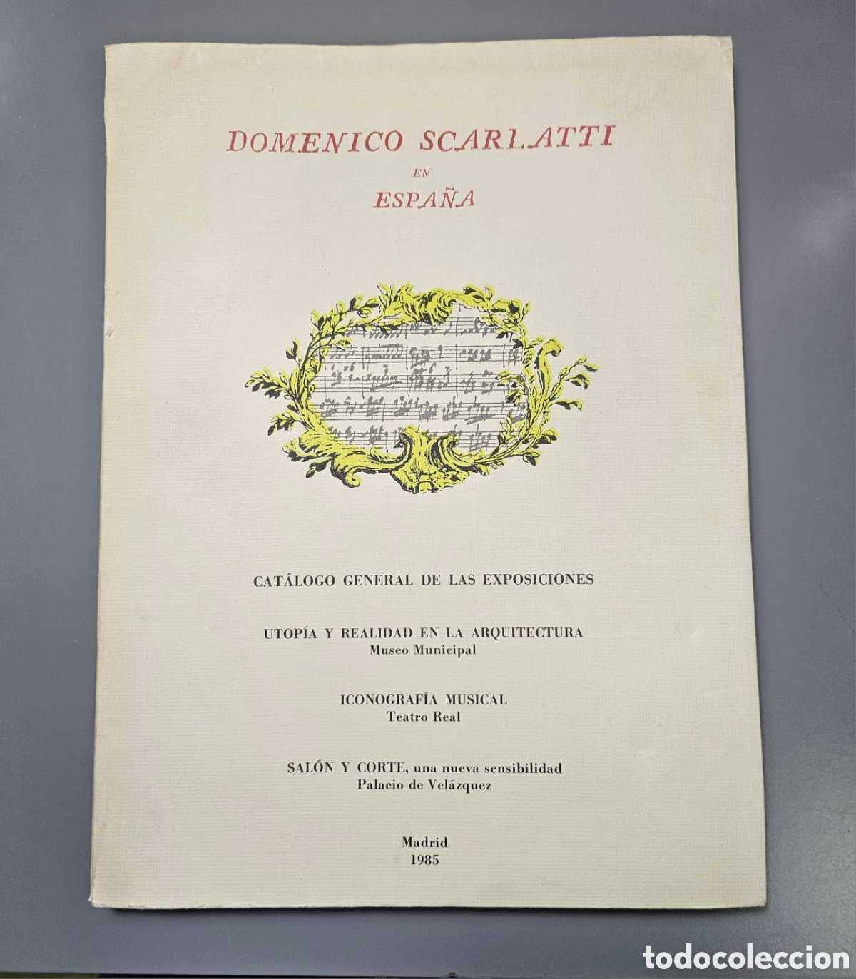 Libros de segunda mano: Domenico scarlatti en Espa&ntilde;a - Foto 1
