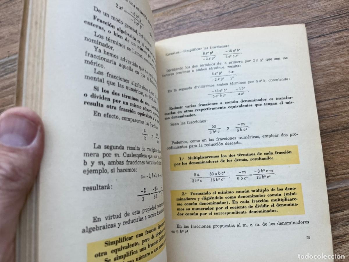 Libros de segunda mano: MATEMATICAS. TERCER CURSO. AGUSTIN TURIEL. TEXTOS - Foto 9