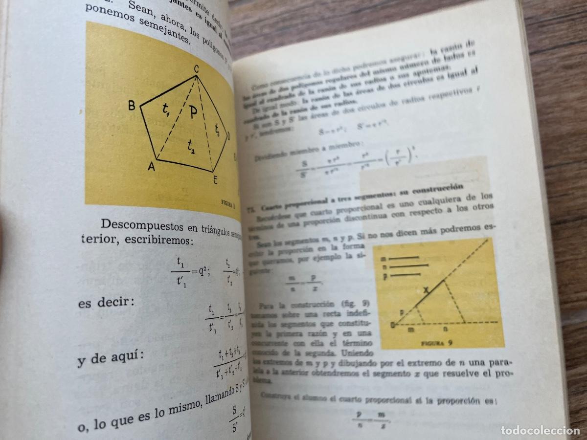 Libros de segunda mano: MATEMATICAS. TERCER CURSO. AGUSTIN TURIEL. TEXTOS - Foto 10
