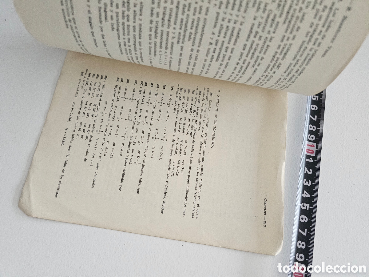 Libros de segunda mano: Libro escolar C&aacute;lculos de R. Rodr&iacute;guez Vidal 1964 - Foto 6