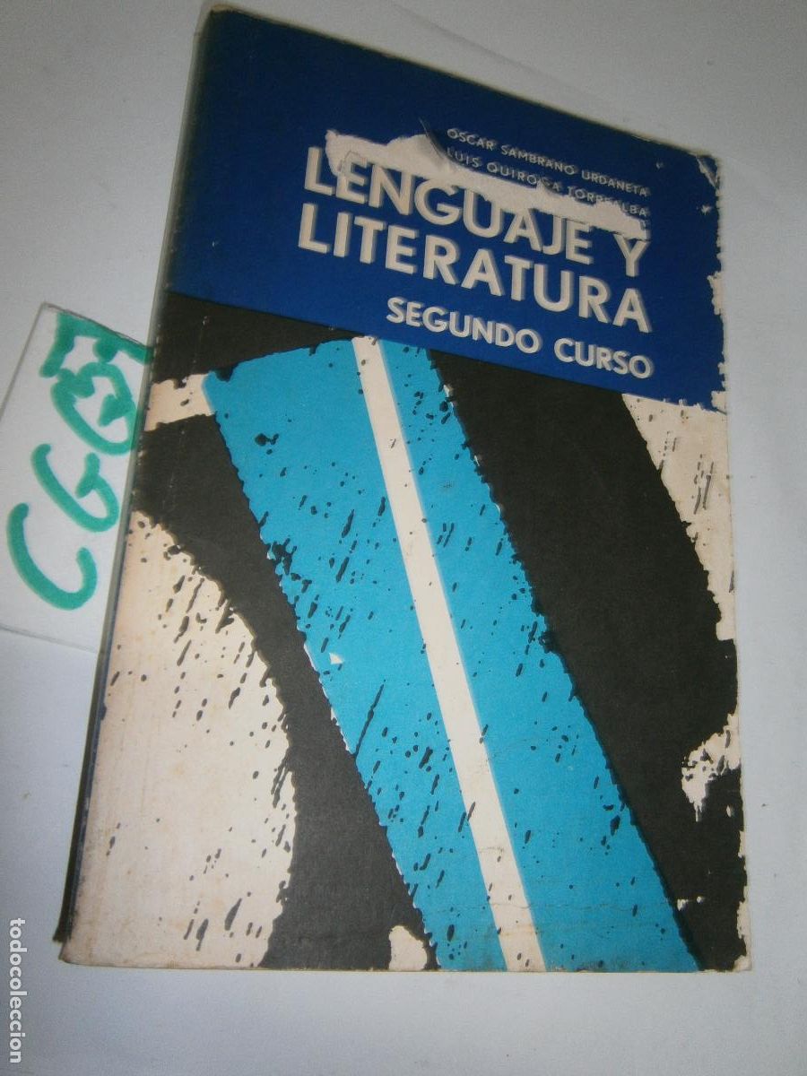 Libros de segunda mano: ANTIGUO LIBRO DE TEXTO - LENGUAJE Y LITERATURA - Foto 1