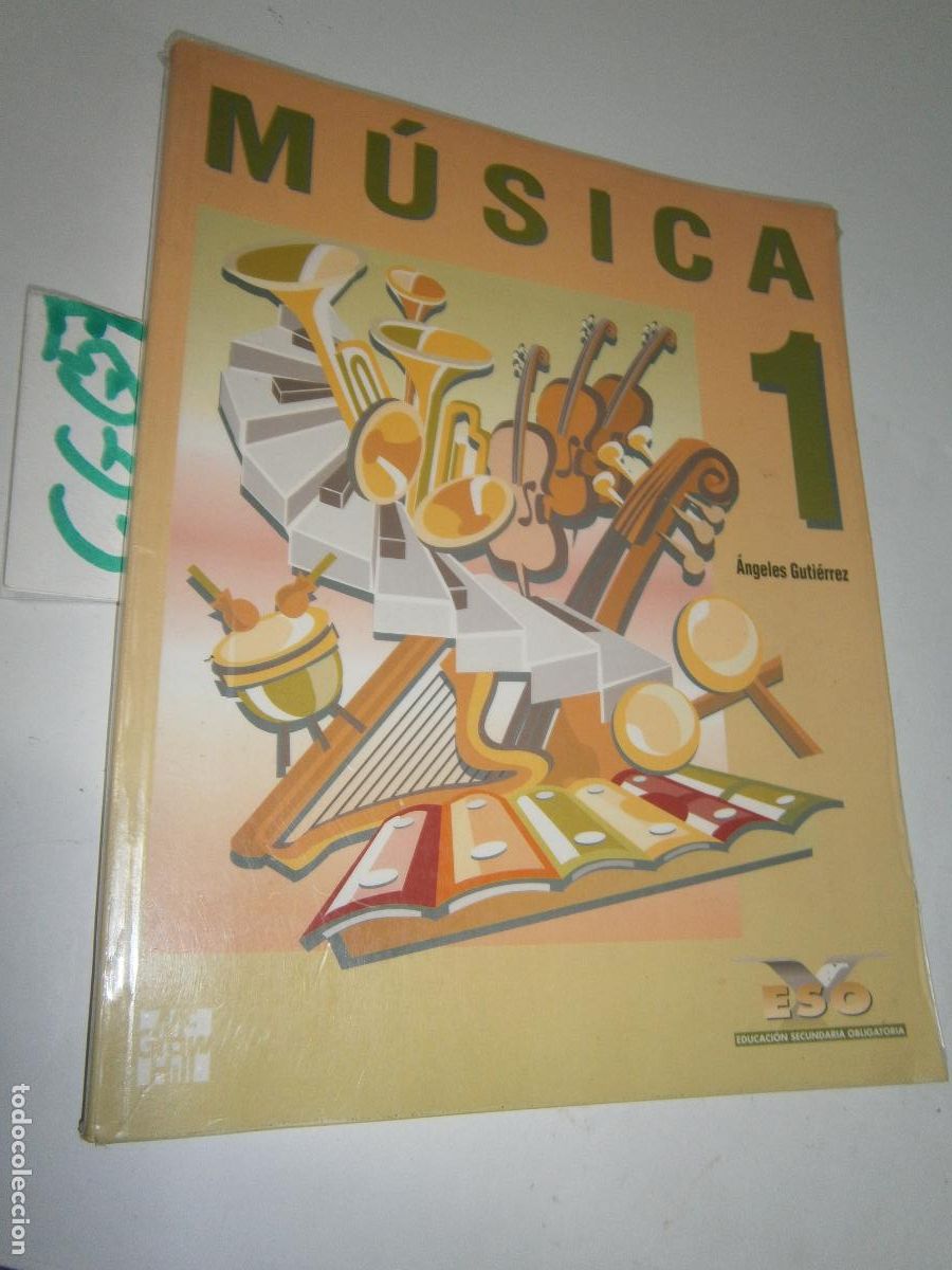 Libros de segunda mano: ANTIGUO LIBRO DE TEXTO - MUSICA 1 - Foto 1