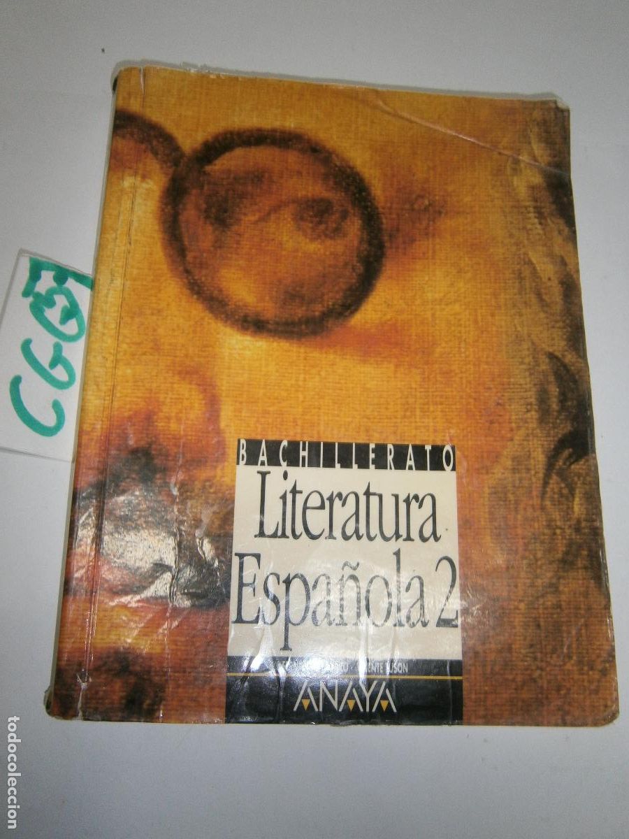 Libros de segunda mano: ANTIGUO LIBRO DE TEXTO - LITERATURA ESPA&Ntilde;OLA - Foto 1