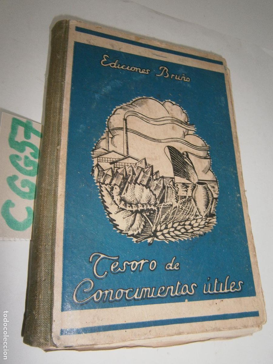 Libros de segunda mano: ANTIGUO LIBRO DE TEXTO - TESORO DE CONOCIMIENTOS UTILES - Foto 1