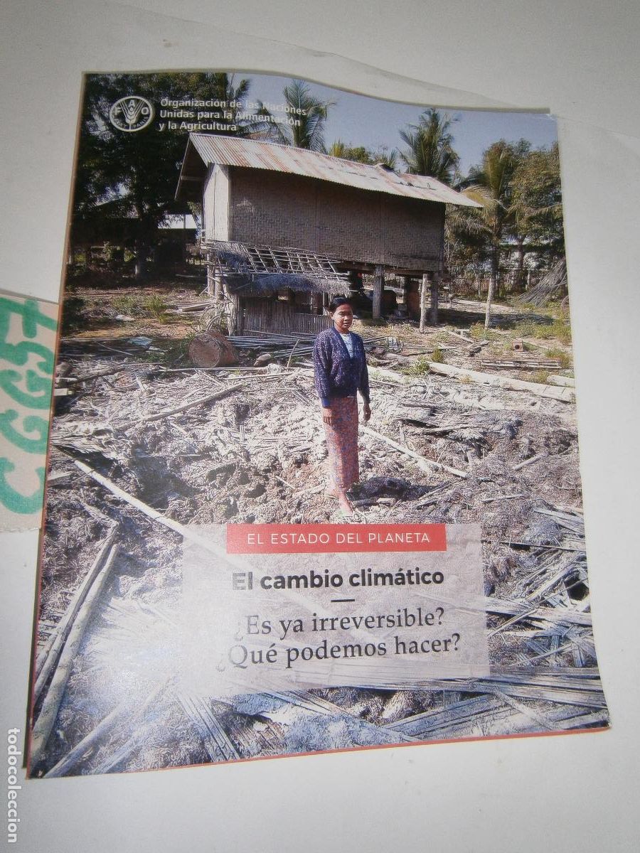 Libros de segunda mano: ANTIGUO LIBRO DE TEXTO - EL CAMBIO CLIMATICO - Foto 1