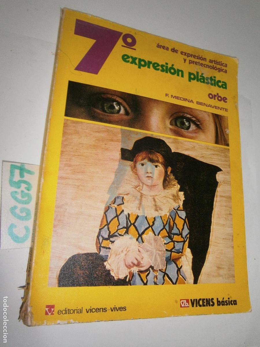 Libros de segunda mano: ANTIGUO LIBRO DE TEXTO - EXPRESION PLASTICA 7&ordm; - Foto 1