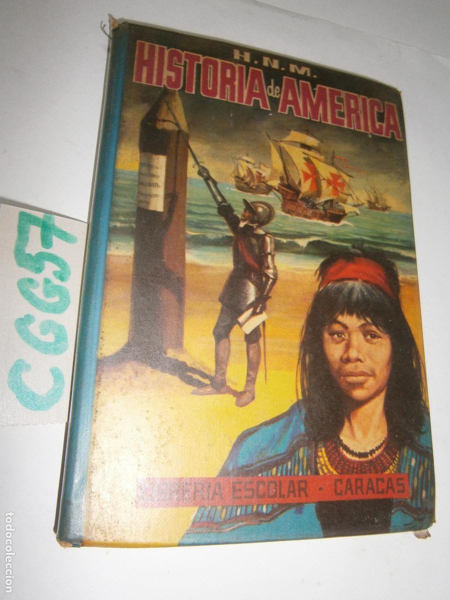 Libros de segunda mano: ANTIGUO LIBRO DE TEXTO - HISTORIA DE AMERICA - Foto 1