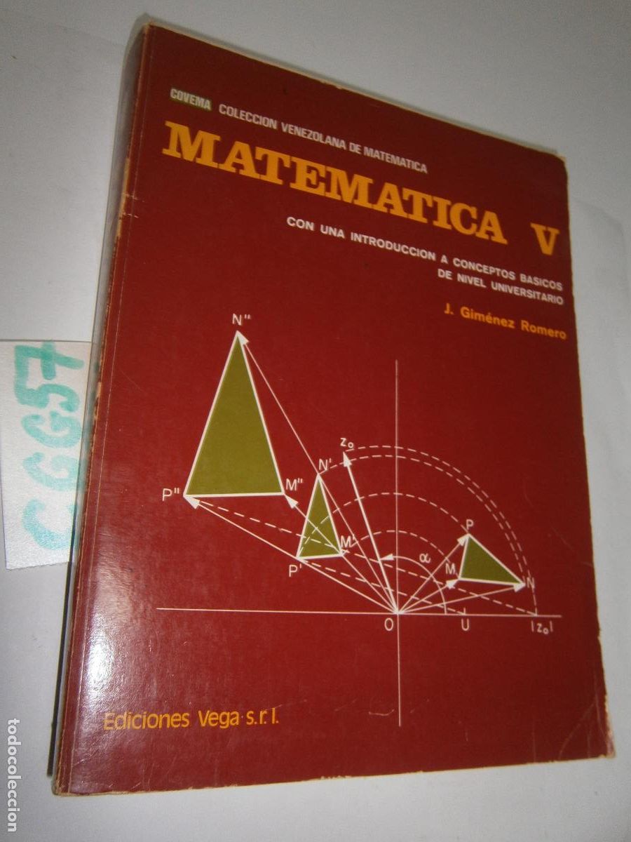 Libros de segunda mano: ANTIGUO LIBRO DE TEXTO - MATEMATICAS V - Foto 1