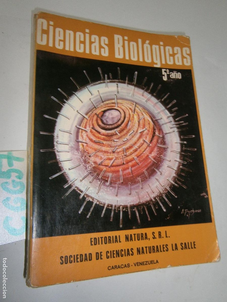 Libros de segunda mano: ANTIGUO LIBRO DE TEXTO - CIENCIAS BIOLOGICAS - Foto 1
