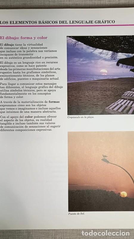 Libros de segunda mano: Dibujo BUP 1 Santillana - Foto 6