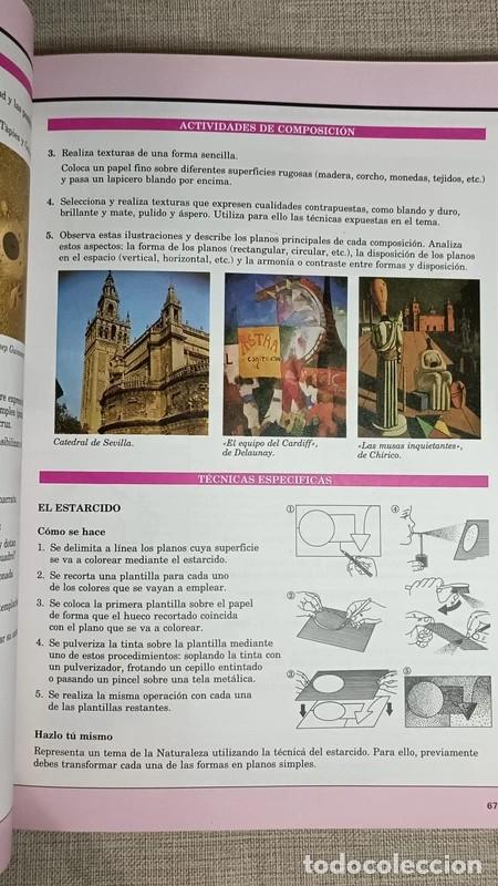 Libros de segunda mano: Dibujo BUP 1 Santillana - Foto 10