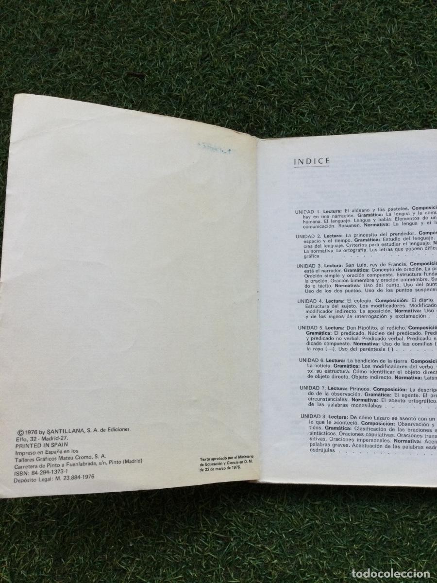 Libros de segunda mano: Lenguaje 5 EGB Santillana - Foto 2