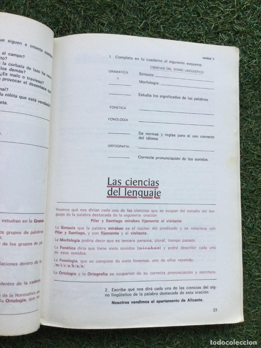 Libros de segunda mano: Lenguaje 5 EGB Santillana - Foto 3