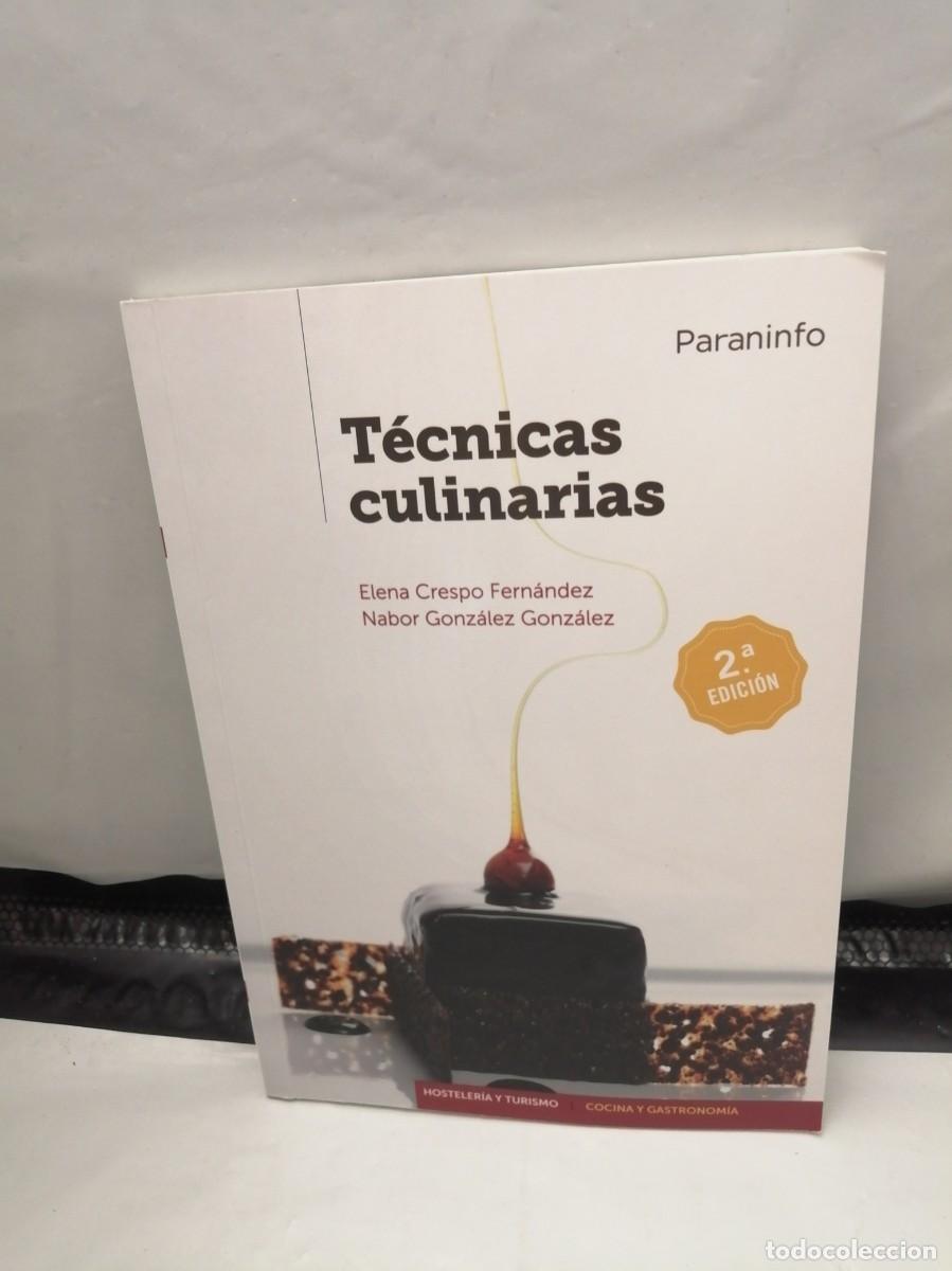 Libros de segunda mano: T&eacute;cnicas culinarias (Segunda edici&oacute;n 2020) - Foto 1