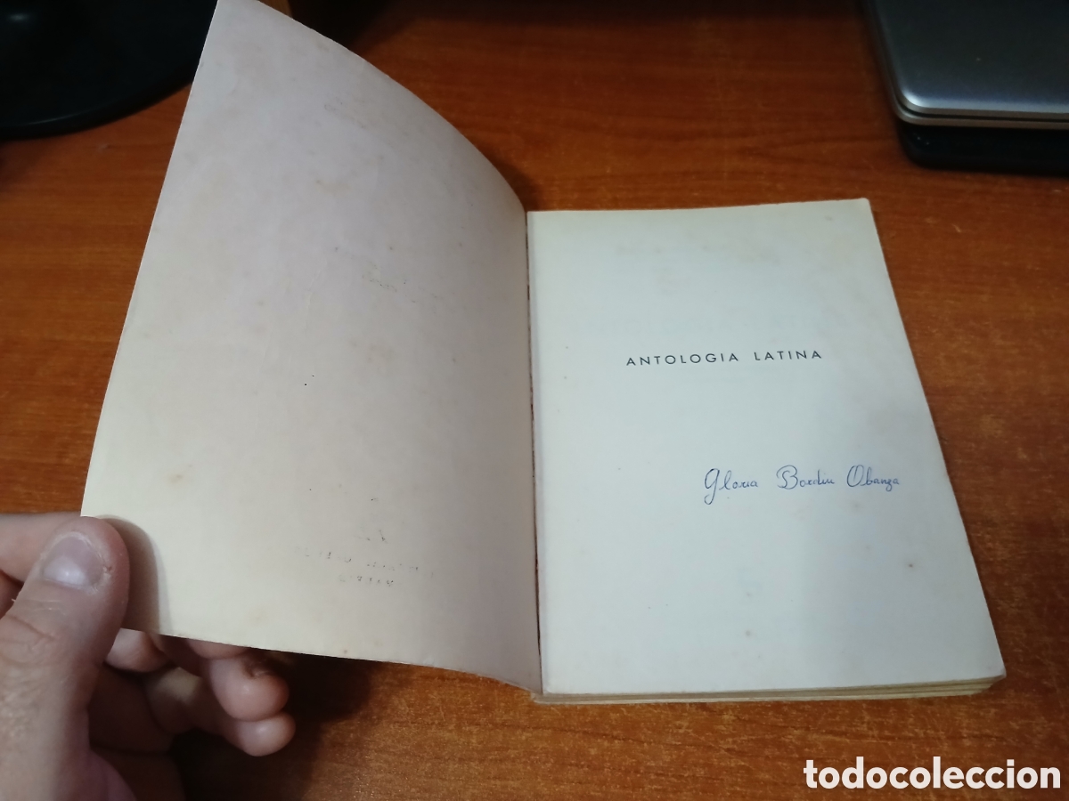 Libros de segunda mano: Libro Antolog&iacute;a Latina -Ed. Gredos 1.963- (Libro de Texto) - Foto 4