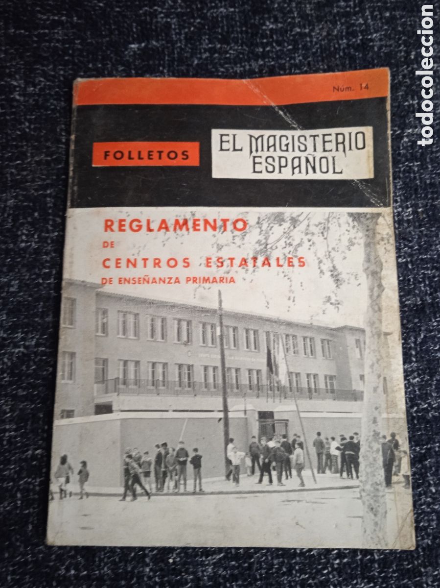 Libros de segunda mano: Reglamento de centros estatales de ense&ntilde;anza primaria - Foto 1