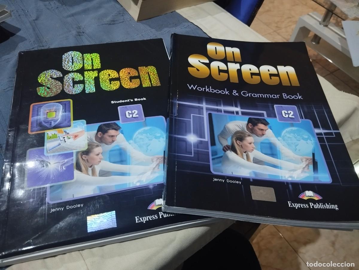 Libros de segunda mano: 2 LIBROS ON SCREEN C2 WORKBOOK & GRAMMAR BOOK / ON SCREEN C2 STUDENTS BOOK SIN USAR - Foto 1