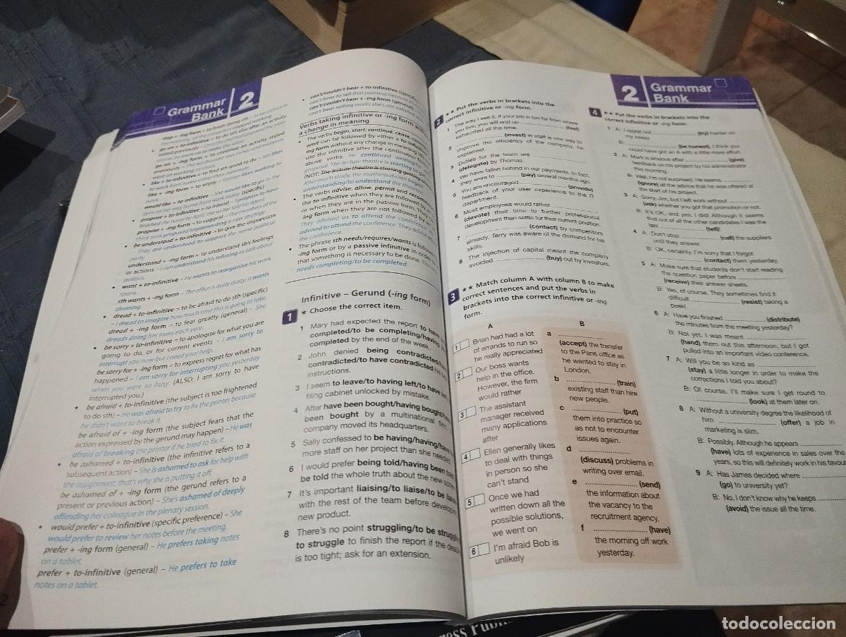 Libros de segunda mano: 2 LIBROS ON SCREEN C2 WORKBOOK & GRAMMAR BOOK / ON SCREEN C2 STUDENTS BOOK SIN USAR - Foto 4