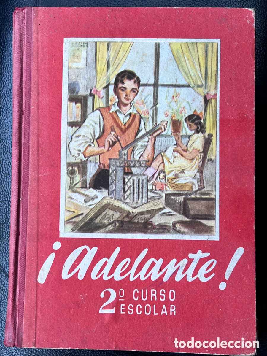 Libros de segunda mano: ADELANTE! 2&deg; Curso 1960 - Foto 1