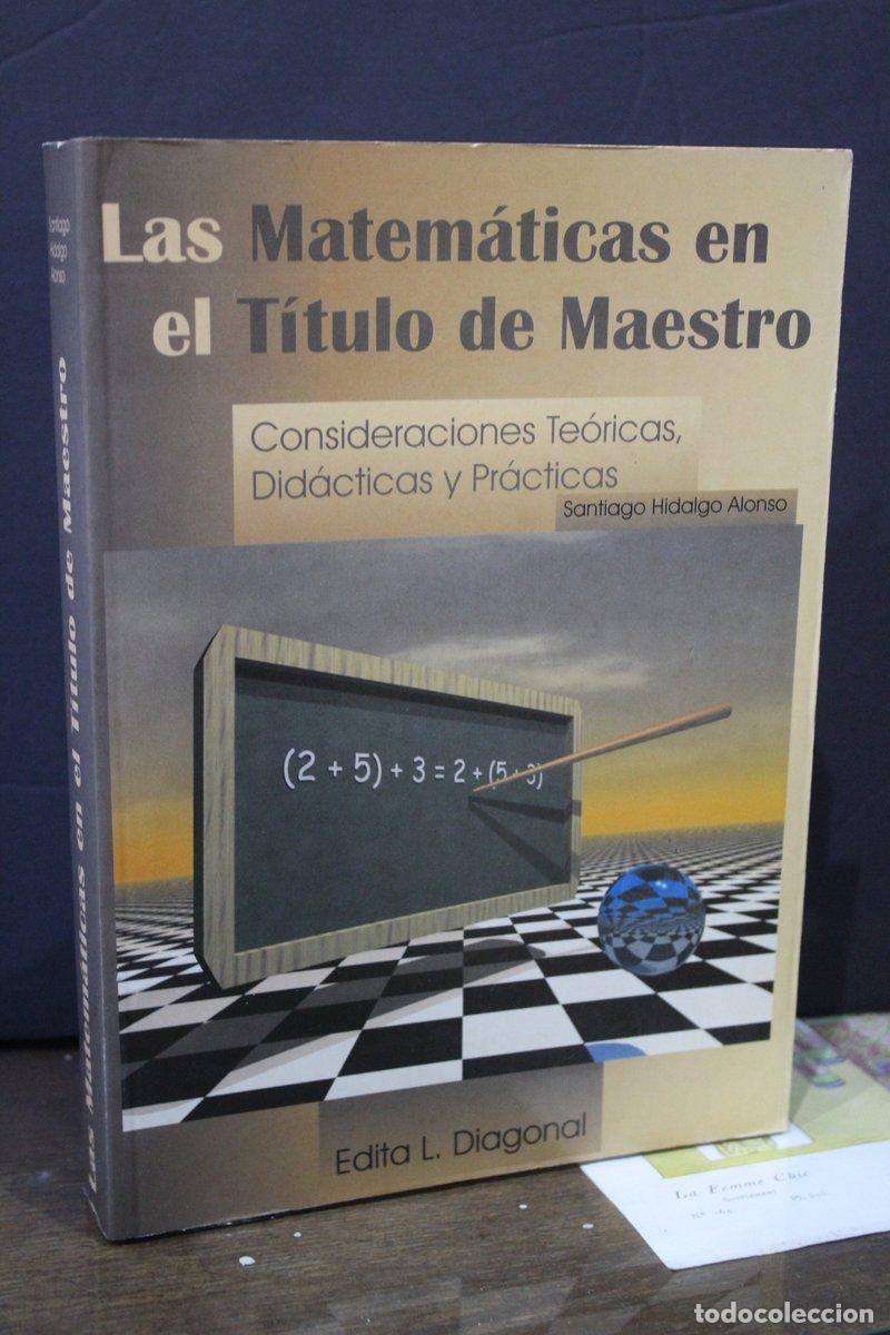 Libros de segunda mano: Las Matem&aacute;ticas en el T&iacute;tulo de Maestro. Consideraciones te&oacute;ricas, did&aacute;cticas y pr&aacute;cticas - Hidalgo - Foto 1