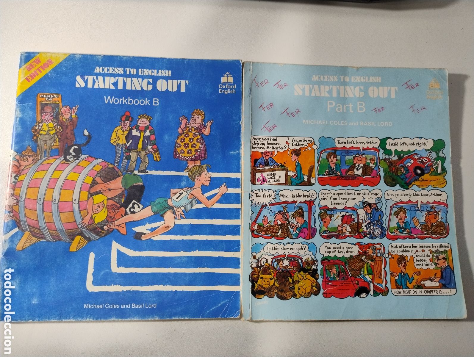 Libros de segunda mano: M69 Libro Starting out. Part B. Ref 4 Oxford University Press. El libro de Arthur. 1986 - Foto 1