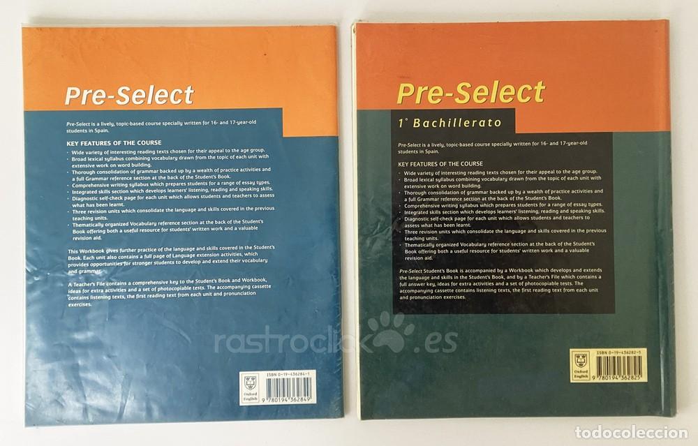 Libros de segunda mano: Libros de ingl&eacute;s Pre-Select &ndash; Oxford English - Foto 3