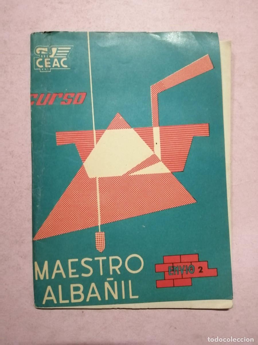 Libros de segunda mano: CEAC. CURSO MAESTRO ALBA&Ntilde;IL (ENVIO 2) - Foto 1