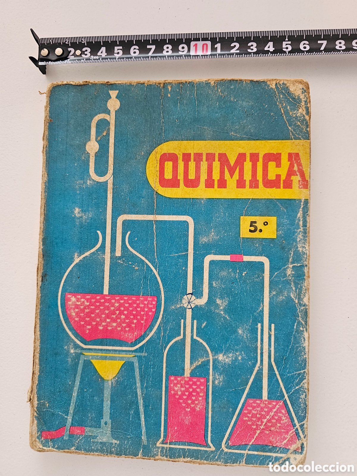 Libros de segunda mano: Libro de Qu&iacute;mica 5&ordm; 1962, Ediciones SM - Foto 2