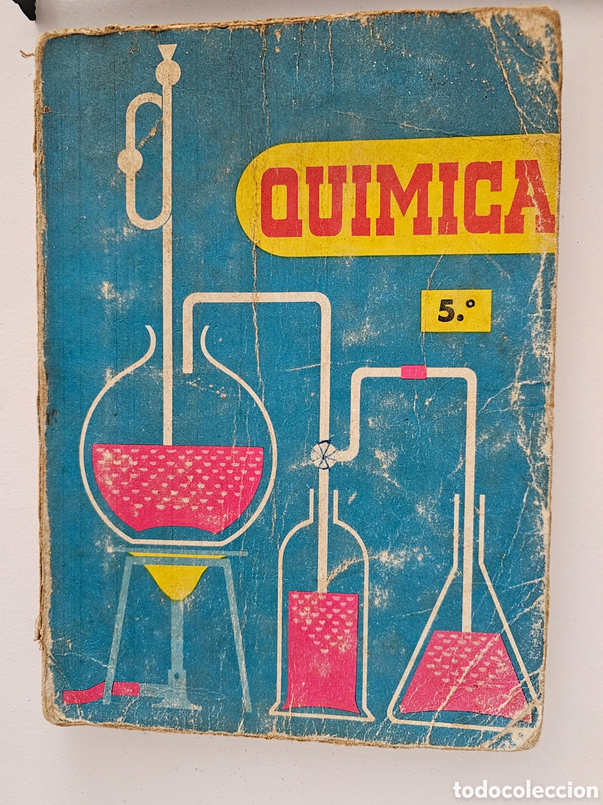 Libros de segunda mano: Libro de Qu&iacute;mica 5&ordm; 1962, Ediciones SM - Foto 1