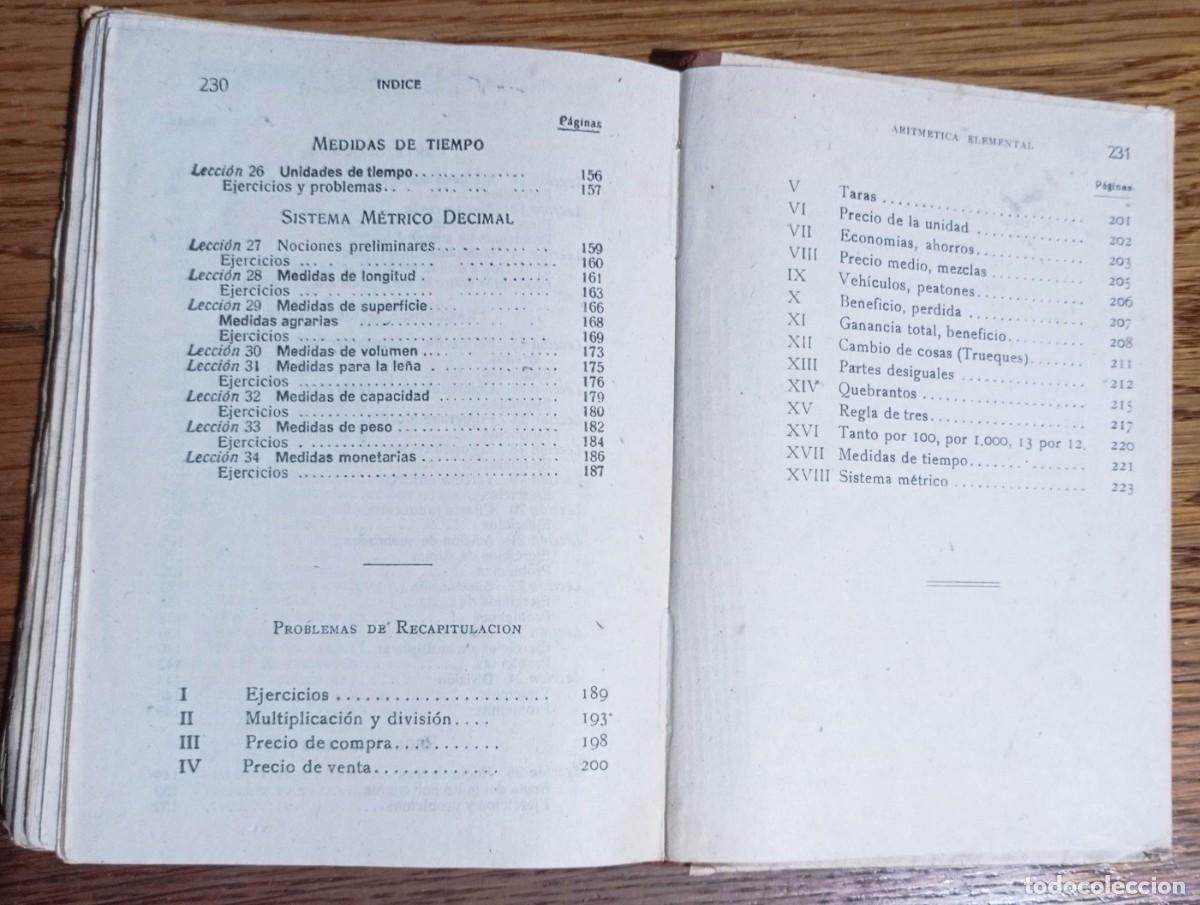 Libros de segunda mano: ARITMETICA PRIMER GRADO. ED BRU&Ntilde;O. MADRID 1958 - Foto 4
